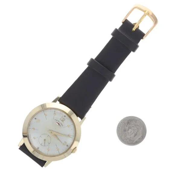 Hamilton Parker Ladies Watch - Yellow Gold 14k Manual